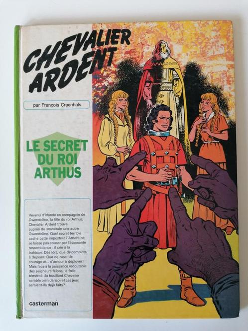 Chevalier Ardent - Le secret du Roi Arthus - DL1974 EO, Livres, BD, Utilisé, Une BD, Enlèvement ou Envoi