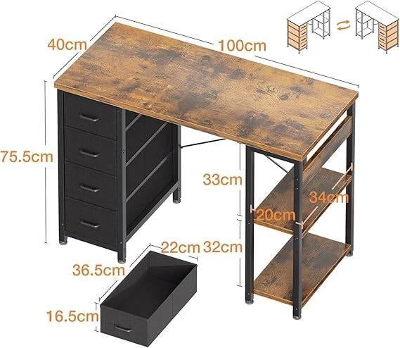 Petit bureau pour enfant avec 4 tiroirs | LIVRAISON GRATUITE, Enfants & Bébés, Chambre d'enfant | Tables & Chaises, Neuf, -, COLESHOME