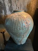 Pot en pierre verte/huile d'olive, Antiquités & Art, Antiquités | Céramique & Poterie, Enlèvement ou Envoi
