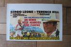 filmaffiche Terence Hill A Genius, two Partners filmposter, Collections, Posters & Affiches, Comme neuf, Cinéma et TV, Enlèvement ou Envoi