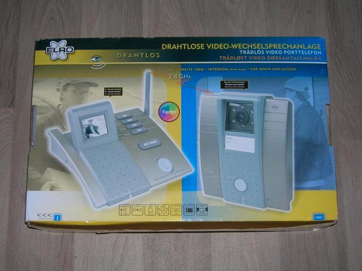 Draadloze video deurintercom, Huis en Inrichting, Deurbellen, Nieuw, Draadloos, Ingebouwde camera, Terugspreekfunctie, Ophalen of Verzenden