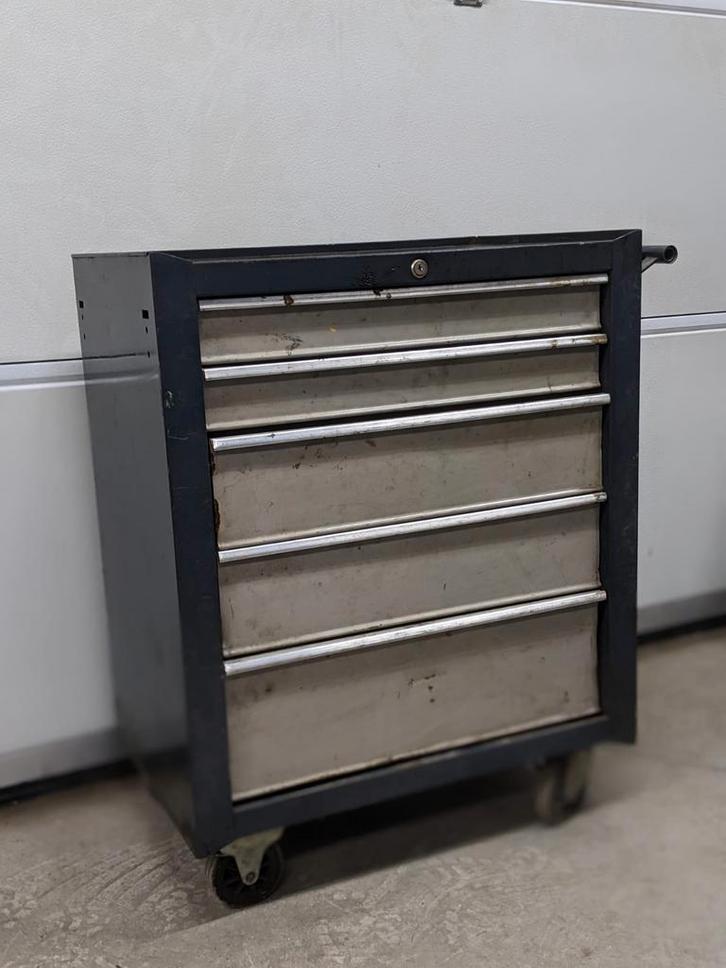 Gereedschapswagen, Doe-het-zelf en Bouw, Gereedschapskisten, Gebruikt, Ophalen