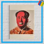 🟢 ANDY WARHOL Mao gesigneerd - met certificaat -, Antiek en Kunst, Ophalen of Verzenden