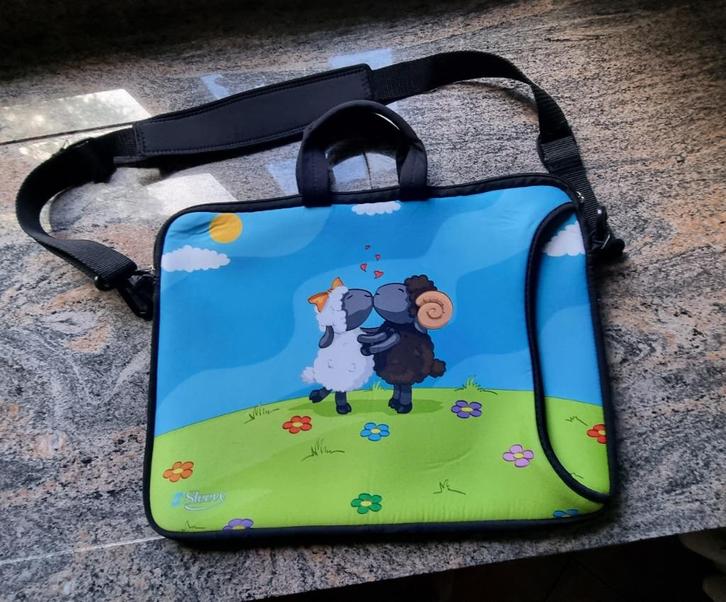 laptoptas van het merk Sleevy, Computers en Software, Laptoptassen, Zo goed als nieuw, Schoudertas, 15 inch, Ophalen of Verzenden
