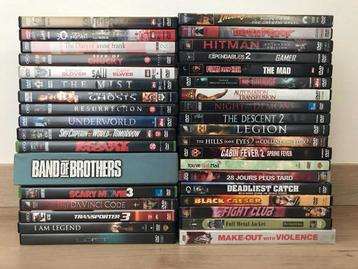 Dvd's (horror, actie,..) beschikbaar voor biedingen