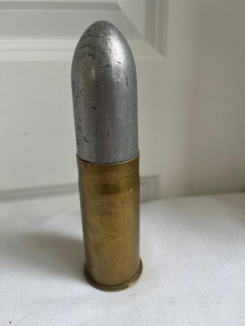 artisanat de tranchée; C /97 98  allemand avec obus en alu, Verzamelen, Militaria | Algemeen, Marine, Hulzen of Bodemvondsten