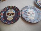 nieuwe feestborden doodshoofd dia de los muertos, Ophalen of Verzenden, Nieuw, Feestartikel