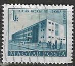 Hongarije 1951-1952 - Yvert 1009 - Heropbouwingsplan (ST), Timbres & Monnaies, Timbres | Europe | Hongrie, Affranchi, Envoi