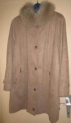 Beige mantel jas voor dames MARCONA - maat 44/46, Kleding | Dames, Beige, Maat 42/44 (L), Ophalen of Verzenden, Marcona