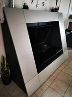 Tv wand. Exclusief design, Ophalen, Zo goed als nieuw