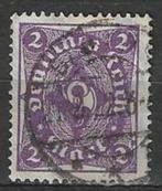 Duitsland 1922/1923 - Yvert 205 - Posthoorn - 2 m. (ST), Postzegels en Munten, Verzenden, Gestempeld