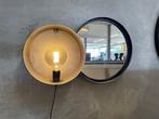 wandlamp met spiegel, Ophalen, Zo goed als nieuw, Glas, Tijdloos