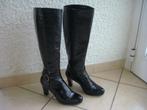 Bottes cuir vernies noires "LILIAN" P. 37, Zwart, LILIAN", Lage of Enkellaarzen, Ophalen of Verzenden