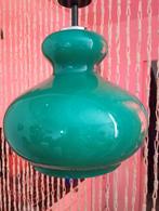 Vintage glazen hanglamp van Peill and Putzler, Huis en Inrichting, Lampen | Hanglampen, Glas, Gebruikt, Vintage, Ophalen of Verzenden
