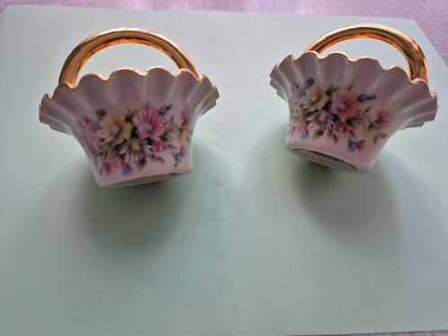 Verkoop voor goed doel: porseleinen mandjes Limoges France, Antiek en Kunst, Curiosa en Brocante, Ophalen of Verzenden