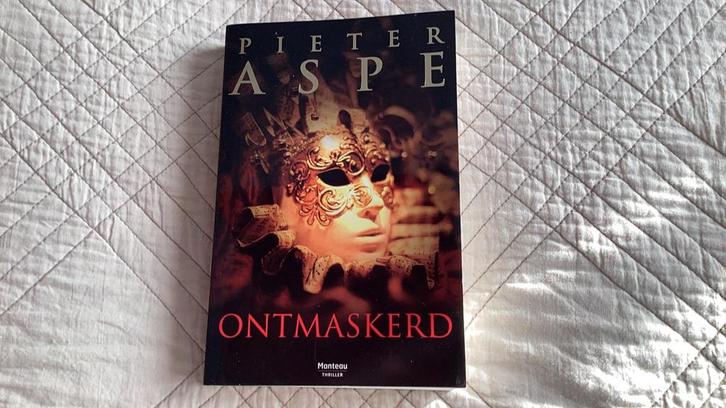 Pieter Aspe - Ontmaskerd, Livres, Thrillers, Enlèvement