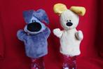 handpoppen woezel en pip, Kinderen en Baby's, Ophalen of Verzenden, Gebruikt, Hond