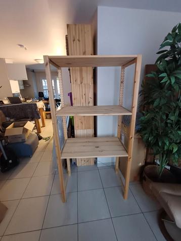 Ikea ivar 179 met 3 schappen, Ophalen, Gebruikt