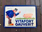 Reclamebord vitafort gauverit, Verzamelen, Ophalen of Verzenden, Reclamebord