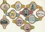 Lot van 10 oude sigarenbanden van "ODOR" Don Bosco Janssens, Verzenden, Gebruikt, Sigarenbandjes