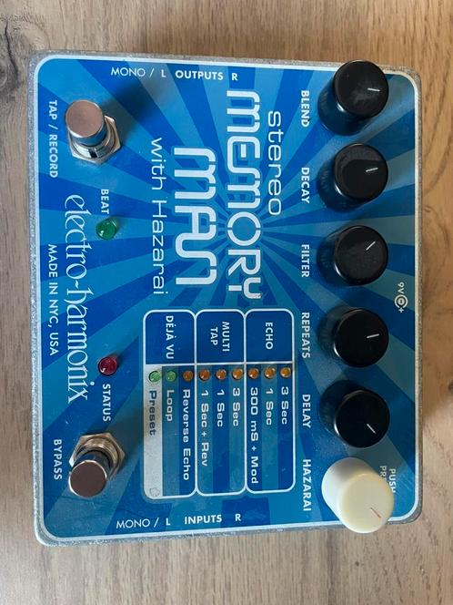 EH Memory man with Hazarai, Muziek en Instrumenten, Effecten, Zo goed als nieuw, Ophalen