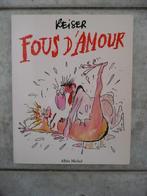 REISER "FOUS D'AMOUR" - 1990, Livres, BD, Enlèvement ou Envoi, Une BD, Comme neuf, Cabu, Coluche, Reiser, Kamagurka, etc