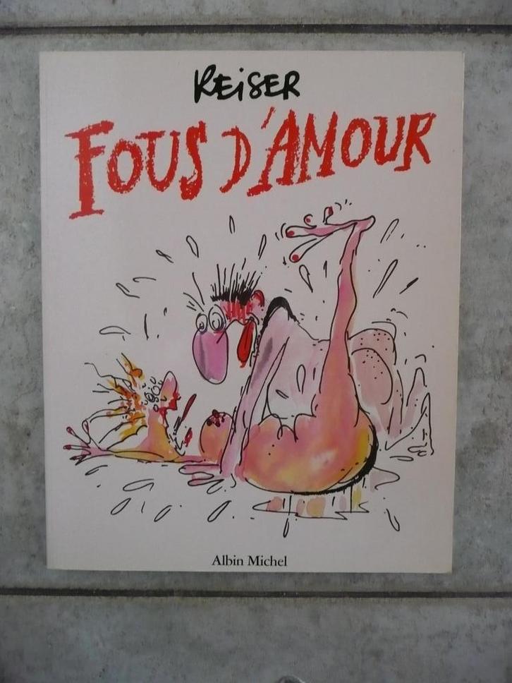 REISER "FOUS D'AMOUR" - 1990, Livres, BD, Comme neuf, Une BD, Enlèvement ou Envoi