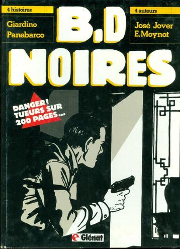 BD noires 4 auteurs, Giardino, Moynot, Panebarco & Jover beschikbaar voor biedingen