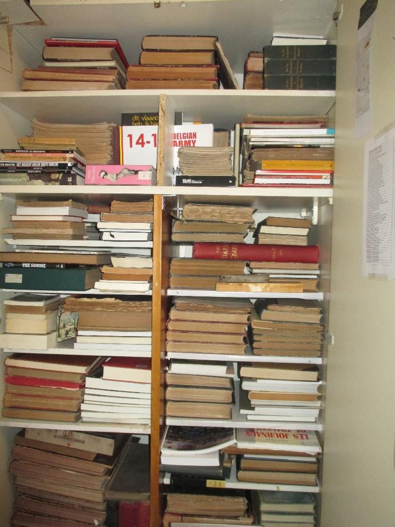 hebdomadaires et livres WW1 et divers, Livres, Guerre & Militaire, Utilisé, Général, Avant 1940, Enlèvement