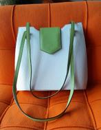 sac à  bandoulière  Testoni blanc et vert, Comme neuf, Autres marques, Cuir, Envoi