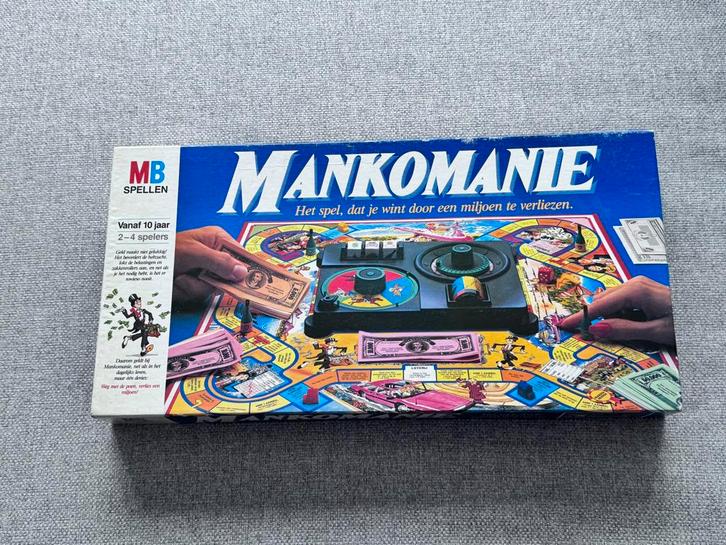 Sinterklaas / kerst - Mankomanie, Kinderen en Baby's, Speelgoed | Overig, Zo goed als nieuw, Ophalen of Verzenden