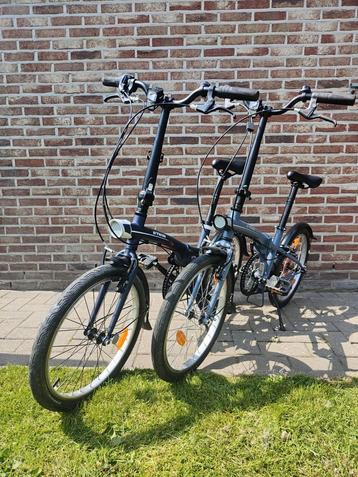 2x lichtgewicht vouwfietsen  beschikbaar voor biedingen