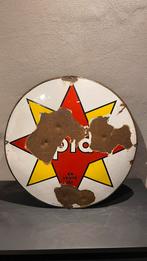 Spido olie emaille bord., Verzamelen, Ophalen of Verzenden, Gebruikt, Reclamebord