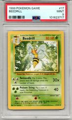 Beedrill Psa 9 Base set unlimited, Ophalen of Verzenden, Zo goed als nieuw