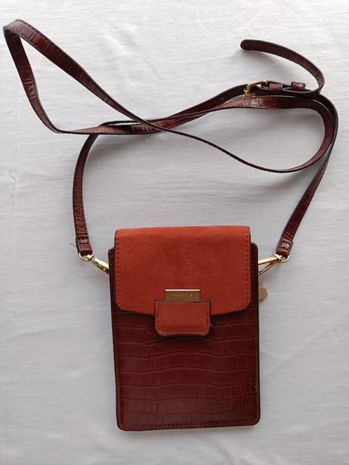 „PARFOIS” SCHOUDERKAARTHOUDER, Handtassen en Accessoires, Tassen | Schoudertassen, Nieuw, Overige merken, Overige kleuren, Leer