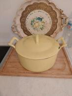 Gietijzeren grote kookpot ( merkpot jaren 60) FE Belgium, Ophalen of Verzenden