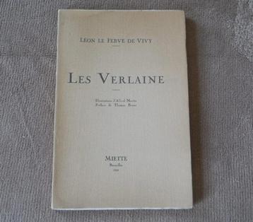 Les Verlaine (Léon le Febve de Vivy) généalogie de Verlaine disponible aux enchères