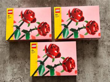 Des roses LEGO. Réf.40460