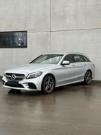 Mercedes C220 D Automaat AMG Pakket 2018 FACELIFT, Cuir, Argent ou Gris, Achat, Euro 6