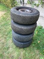 winterbanden op velg + velgenboom  (maat 205/65R), Auto-onderdelen, Banden en Velgen, Ophalen, Gebruikt, Band(en), Personenwagen