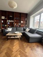 Antraciete zetel, Huis en Inrichting, Zetels | Complete zithoeken, Ophalen, Gebruikt, Stof
