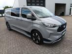 Ford Transit Custom SPORT L1 PHEV hybride driver ass pack 6, Auto's, Ford, Zwart, Bedrijf, 5 zetels, Nieuw