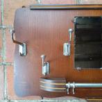 Wandkapstok met spiegel. Jaren 50 vintage., Antiek en Kunst, Ophalen