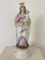 Beeld Maria in biscuit (27 cm), Antiek en Kunst, Ophalen of Verzenden