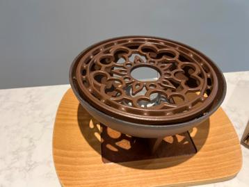 In uitstekende staat verkerende Le Creuset Fondue set Tulip beschikbaar voor biedingen