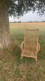 Authentieke rotan leeszetel, Huis en Inrichting, Ophalen, Zo goed als nieuw
