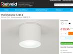 Plafondlamp Lumidora, Huis en Inrichting, Ophalen, Nieuw, Kunststof, Design