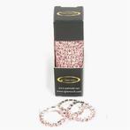 Vlechtelastiekjes met diamantjes Roze - Paardenelastiekjes, Dieren en Toebehoren, Paarden en Pony's | Verzorgingsproducten, Ophalen of Verzenden