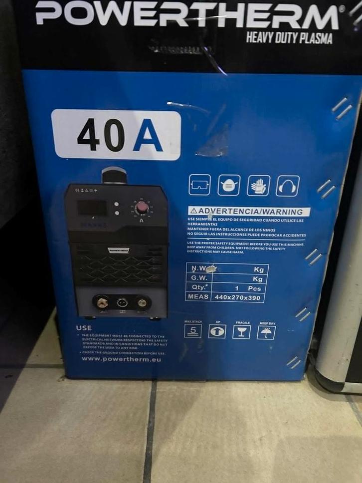 Poste découpe plasma 40A Powertherm – Neuf jamais utilisé, Bricolage & Construction, Outillage | Autres Machines, Neuf, Enlèvement