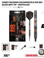 Target Raymond Van Barneveld RVB 80% softtip 18g, Sport en Fitness, Darts, Ophalen of Verzenden, Zo goed als nieuw